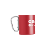 Mug rouge mousqueton