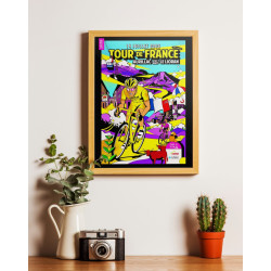 Affiche Tour de France 2026 dans le Cantal