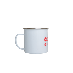 Mug métal blanc