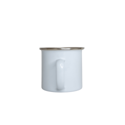 Mug métal blanc