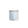 Mug métal blanc